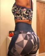 Showing Off Her Thick Ass