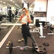 She's Been Doing Her Squats