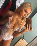 Slutty Lingerie Selfie