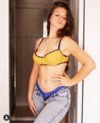 Blue Panties And Jeans