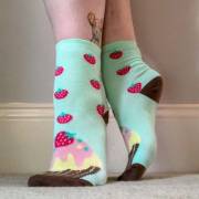 Sweet Cupcake Socks From @The.sock.drawer On Ig