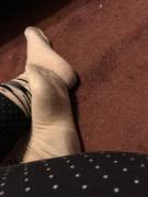 For Sale. Just Finished Another 8 Hour In These Sweaty Socks. ( 2 Days Wear). Dm ...