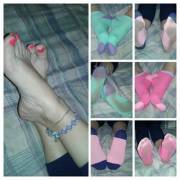 Get A Pair Of My Yummy Sports Socks Off My Petite Size 4 1/2 Feet! Usa &Amp;#3616 ...