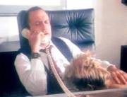 Helping The Boss Relax While On The Phone With A Client.