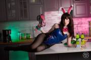 Bunnygirl Dva Is Gonna Have To Shoot You Down! 