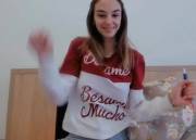 Hotfallingdevilz Strips Off Her Shirt