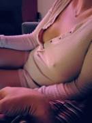 My Wife Lounging On The Couch...