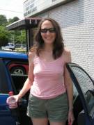 Candid Smile And Pierced Nipples