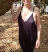 The Wife Communing With Nature...