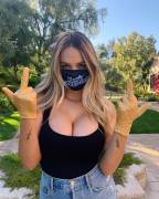 Sports Illustrated Model Raine Michaels (Daughter Of Poison Frontman Bret Michaels) ...