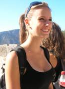 Backpack And Sunglasses On A Sunny Day