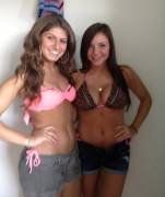 Short Brunette With Big Bombs