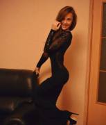 Elegant And Sexy Black Dress