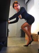 Your (F)Rench Secretary Would Love To Get Lots Of Tribute From You Guys