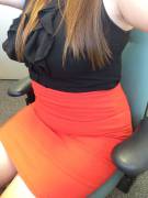 My [F]Jngers Are Inside Me As My Manager Is In The Office Beside Me...