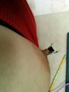 Someone Tipped Me Off To An Alternative Use For Binder Clips. Guess What I Wore Under ...