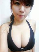 Black Bikini Top (X-Post From R/Realchinagirls)