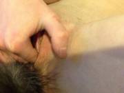 Kitten Is Fingers Deep