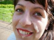 Country Girl On Country Road.