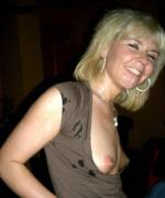 Needs To Change Her Shirt Now