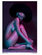 Paula Bulczynska Looking Hot In Purple For Lions Magazine