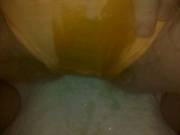 I Had [F]Un Wetting These Orange Panties!