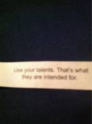 Yes, I Think I Will. My Husband Thanks You Fortune Cookie.