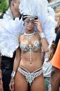 Rihanna At Kadooment Day Celebration In Bermuda
