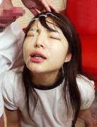 White T-Shirt, White Cumshot.