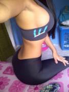 Sports Bra And Yoga Pants