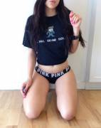 Black Vs Thong ♡♡ 3 Day Wear, Heavily Masturbated In, Ready To Ship Asap! Info ...