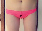 [Selling][18][F] Hot Pink Panties 48 Hour Wear Including A Trip To The Gym!