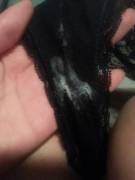 [Gusset Peek] Getting These Creamy For My Buyer