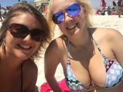 Busting Out At The Beach