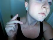 Selfies After I Was Woken Up To A Cock Pounding Me This Morning. [F]