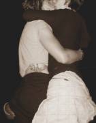 Kissing On The Deck With My New Lovely [F]Riend. The Passion Is Real.