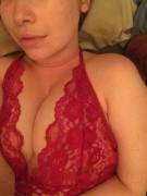 Teasing You In All Red... (F)