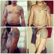 Hello This Is My Progress For Over A Year Ago, On This Pic The Time Between The Before ...