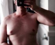 Man Boobs Are Fading! Getting Some Muscle Definition. First Big Change.