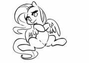 Fluttershy Fucked Hard [Animated] (Artist:glacierclear)