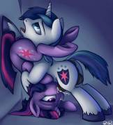 Shining Face Fucks Twilight [M/F, Deep Throat, Drool, Incest]