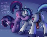 Twilight Face Fucks Shining (Part 2) [M/F, Drool, Incest, Penis Emote]