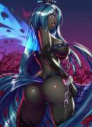 The Voluptuous Queen Chrysalis(Artist Xdtopsu01)