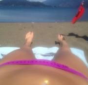 Waiting For You At The Beach