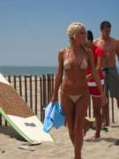 Not Sure But I Think This Could Be An Older Photo Of Sara At The Beach.