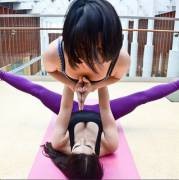 Popped Up On My News Feed For This Yoga Place A Friend Of Mine Works At.