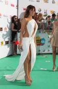 Anna Sedakova (Ukrainian) On The Green Carpet At &Amp;Quot;Muz-Tv 2013&Amp;Quot;