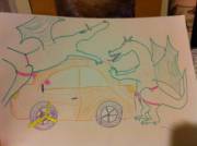 My Girlfriend Owed Me A Favour I Told Her To Draw A R/Dragonsfuckingcars Submission