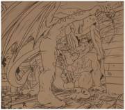 Two Dragons Tear Through Traffic