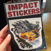 Found This Sexy Sticker In A Shop!